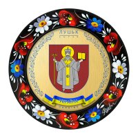 МАГНІТ - ЛУЦЬК ГЕРБ ЗОЛОТО (МД-01-020-980)