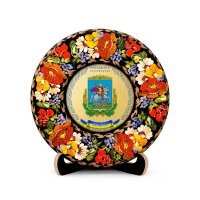 Тарілка - КИЇВЩИНА ГЕРБ ЗОЛОТО (ТД-01-17-002-110-131) Тарілка - КИЇВЩИНА ГЕРБ ЗОЛОТО (ТД-01-17-002-110-131)