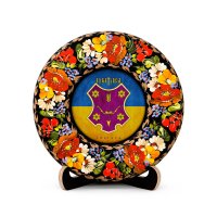 Тарілка - ПОЛТАВА ГЕРБ ПРАПОР (ТД-01-17-024-981-131) Тарілка - ПОЛТАВА ГЕРБ ПРАПОР (ТД-01-17-024-981-131)