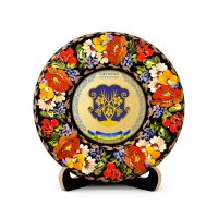 Тарілка - УЖГОРОД ГЕРБ ЗОЛОТО (ТД-01-17-029-980-131) Тарілка - УЖГОРОД ГЕРБ ЗОЛОТО (ТД-01-17-029-980-131)