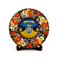 Тарілка - ІВАНО-ФРАНКІВСЬК ГЕРБ ПРАПОР (ТД-01-17-017-981-131)