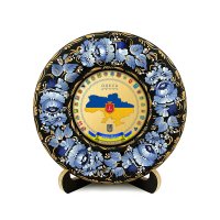 Тарілка - ОДЕСА ГЕРБ КОЛАЖ (ТД-01-17-023-982-022) Тарілка - ОДЕСА ГЕРБ КОЛАЖ (ТД-01-17-023-982-022)