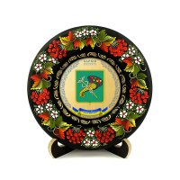 Тарілка - ХАРКІВ ГЕРБ ЗОЛОТО (ТД-01-17-030-980-171) Тарілка - ХАРКІВ ГЕРБ ЗОЛОТО (ТД-01-17-030-980-171)