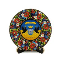 Тарілка - ІВАНО-ФРАНКІВСЬК ГЕРБ ПРАПОР (ТД-01-17-017-981-071)