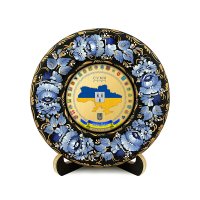 Тарілка - СУМИ ГЕРБ КОЛАЖ (ТД-01-17-027-982-022) Тарілка - СУМИ ГЕРБ КОЛАЖ (ТД-01-17-027-982-022)