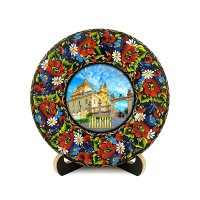 Тарілка - ЛЬВІВ СОБОР СВЯТОГО ЮРА (ТД-01-17-021-017-071) Тарілка - ЛЬВІВ СОБОР СВЯТОГО ЮРА (ТД-01-17-021-017-071)
