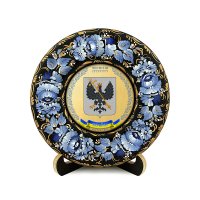 Тарілка - ЧЕРНІГІВ ГЕРБ ЗОЛОТО (ТД-01-17-035-980-022)