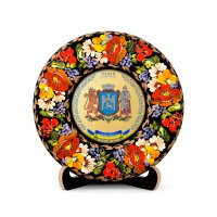 Тарілка - ЛЬВІВ ГЕРБ ЗОЛОТО (ТД-01-17-021-980-131) Тарілка - ЛЬВІВ ГЕРБ ЗОЛОТО (ТД-01-17-021-980-131)