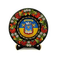 Тарілка - МИКОЛАЇВ ГЕРБ ПРАПОР (ТД-01-17-022-981-171)