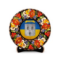 Тарілка - СУМИ ГЕРБ ПРАПОР (ТД-01-17-027-981-131) Тарілка - СУМИ ГЕРБ ПРАПОР (ТД-01-17-027-981-131)