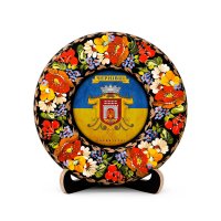 Тарілка - ЧЕРНІВЦІ ГЕРБ ПРАПОР (ТД-01-17-034-981-131)
