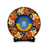 Тарілка - ЖИТОМИР ГЕРБ ПРАПОР (ТД-01-17-015-981-131)