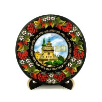 Тарілка - ЛЬВІВ КОСТЕЛ БЕРНАРДИНІВ (ТД-01-17-021-014-171) Тарілка - ЛЬВІВ КОСТЕЛ БЕРНАРДИНІВ (ТД-01-17-021-014-171)