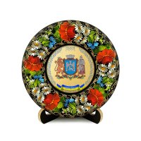 Тарілка - ЛЬВІВ ГЕРБ ЗОЛОТО (ТД-01-17-021-980-181) Тарілка - ЛЬВІВ ГЕРБ ЗОЛОТО (ТД-01-17-021-980-181)