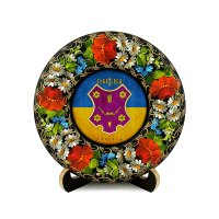 Тарілка - ПОЛТАВА ГЕРБ ПРАПОР (ТД-01-17-024-981-181) Тарілка - ПОЛТАВА ГЕРБ ПРАПОР (ТД-01-17-024-981-181)
