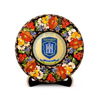 Тарілка - ЖИТОМИР ГЕРБ ЗОЛОТО (ТД-01-17-015-980-131)
