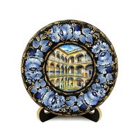 Тарілка - ЛЬВІВ ІТАЛІЙСЬКИЙ ДВОРИК (ТД-01-17-021-013-022) Тарілка - ЛЬВІВ ІТАЛІЙСЬКИЙ ДВОРИК (ТД-01-17-021-013-022)