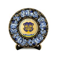 Тарілка - УЖГОРОД ГЕРБ ЗОЛОТО (ТД-01-17-029-980-022) Тарілка - УЖГОРОД ГЕРБ ЗОЛОТО (ТД-01-17-029-980-022)
