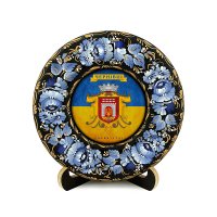 Тарілка - ЧЕРНІВЦІ ГЕРБ ПРАПОР (ТД-01-17-034-981-022)