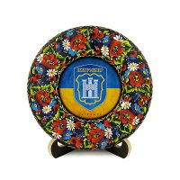 Тарілка - ЖИТОМИР ГЕРБ ПРАПОР (ТД-01-17-015-981-071)