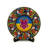Тарілка - ПОЛТАВА ГЕРБ ПРАПОР (ТД-01-17-024-981-071) Тарілка - ПОЛТАВА ГЕРБ ПРАПОР (ТД-01-17-024-981-071)