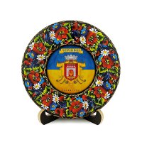 Тарілка - ЧЕРНІВЦІ ГЕРБ ПРАПОР (ТД-01-17-034-981-071)