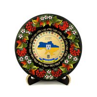 Тарілка - СУМИ ГЕРБ КОЛАЖ (ТД-01-17-027-982-171) Тарілка - СУМИ ГЕРБ КОЛАЖ (ТД-01-17-027-982-171)