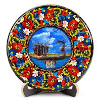 Тарілка - КИЇВ ПАМ'ЯТНИК ЗАСНОВНИКАМ (ТД-01-17-011-060-071) Тарілка - КИЇВ ПАМ'ЯТНИК ЗАСНОВНИКАМ (ТД-01-17-011-060-071)