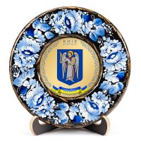 Тарілка - КИЇВ ГЕРБ ЗОЛОТО (ТД-01-17-011-980-022)