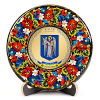 Тарілка - КИЇВ ГЕРБ ЗОЛОТО (ТД-01-17-011-980-071)