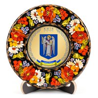 Тарілка - КИЇВ ГЕРБ ЗОЛОТО (ТД-01-17-011-980-131)