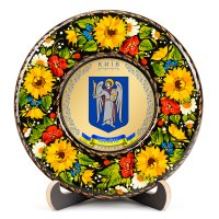 Тарілка - КИЇВ ГЕРБ ЗОЛОТО (ТД-01-17-011-980-221)