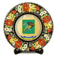 Тарілка - ХАРКІВ ГЕРБ ЗОЛОТО (ТД-01-29-030-980-131) Тарілка - ХАРКІВ ГЕРБ ЗОЛОТО (ТД-01-29-030-980-131)