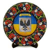 Тарілка - ЧЕРНІГІВ ГЕРБ ПРАПОР (ТД-01-29-035-981-071)