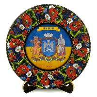 Тарілка - ЛЬВІВ ГЕРБ ПРАПОР (ТД-01-29-021-981-071)