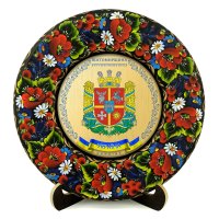 Тарілка - ЖИТОМИРЩИНА ГЕРБ ЗОЛОТО (ТД-01-29-002-150-071) Тарілка - ЖИТОМИРЩИНА ГЕРБ ЗОЛОТО (ТД-01-29-002-150-071)