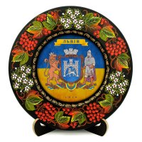Тарілка - ЛЬВІВ ГЕРБ ПРАПОР (ТД-01-29-021-981-171) Тарілка - ЛЬВІВ ГЕРБ ПРАПОР (ТД-01-29-021-981-171)