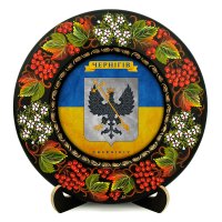 Тарілка - ЧЕРНІГІВ ГЕРБ ПРАПОР (ТД-01-29-035-981-171)