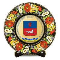 Тарілка - ЧЕРКАСИ ГЕРБ ЗОЛОТО (ТД-01-29-033-980-131)