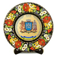 Тарілка - ЛЬВІВ ГЕРБ ЗОЛОТО (ТД-01-29-021-980-131)