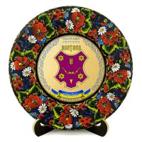 Тарілка - ПОЛТАВА ГЕРБ ЗОЛОТО (ТД-01-29-024-980-071) Тарілка - ПОЛТАВА ГЕРБ ЗОЛОТО (ТД-01-29-024-980-071)