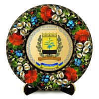 Тарілка - ДОНЕЧЧИНА ГЕРБ ЗОЛОТО (ТД-01-29-002-140-181)