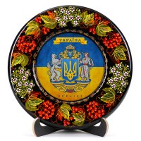 Тарілка - УКРАЇНА ГЕРБ ВЕЛИКИЙ ПРАПОР (ТД-01-29-001-991-171)