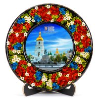 Тарілка - КИЇВ СОБОР СВЯТОЇ СОФІЇ (ТД-01-29-011-030-012) Тарілка - КИЇВ СОБОР СВЯТОЇ СОФІЇ (ТД-01-29-011-030-012)