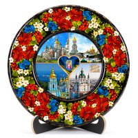 Тарілка - КИЇВ ПАМ'ЯТКИ КОЛАЖ (ТД-01-29-011-950-012) Тарілка - КИЇВ ПАМ'ЯТКИ КОЛАЖ (ТД-01-29-011-950-012)