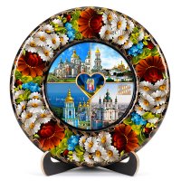 Тарілка - КИЇВ ПАМ'ЯТКИ КОЛАЖ (ТД-01-29-011-950-181) Тарілка - КИЇВ ПАМ'ЯТКИ КОЛАЖ (ТД-01-29-011-950-181)
