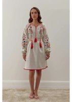 Сукня вишиванка жіноча Фолк Мода - Яворина (5062) 40