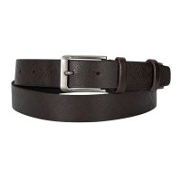 Ремінь чоловічий "Вишиванка", коричневий