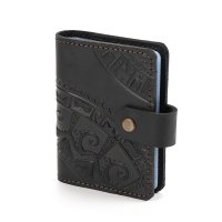 Візитниця "Півкола", чорна