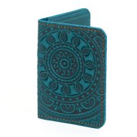 Обкладинка для ID картки "Сонечко", бірюза